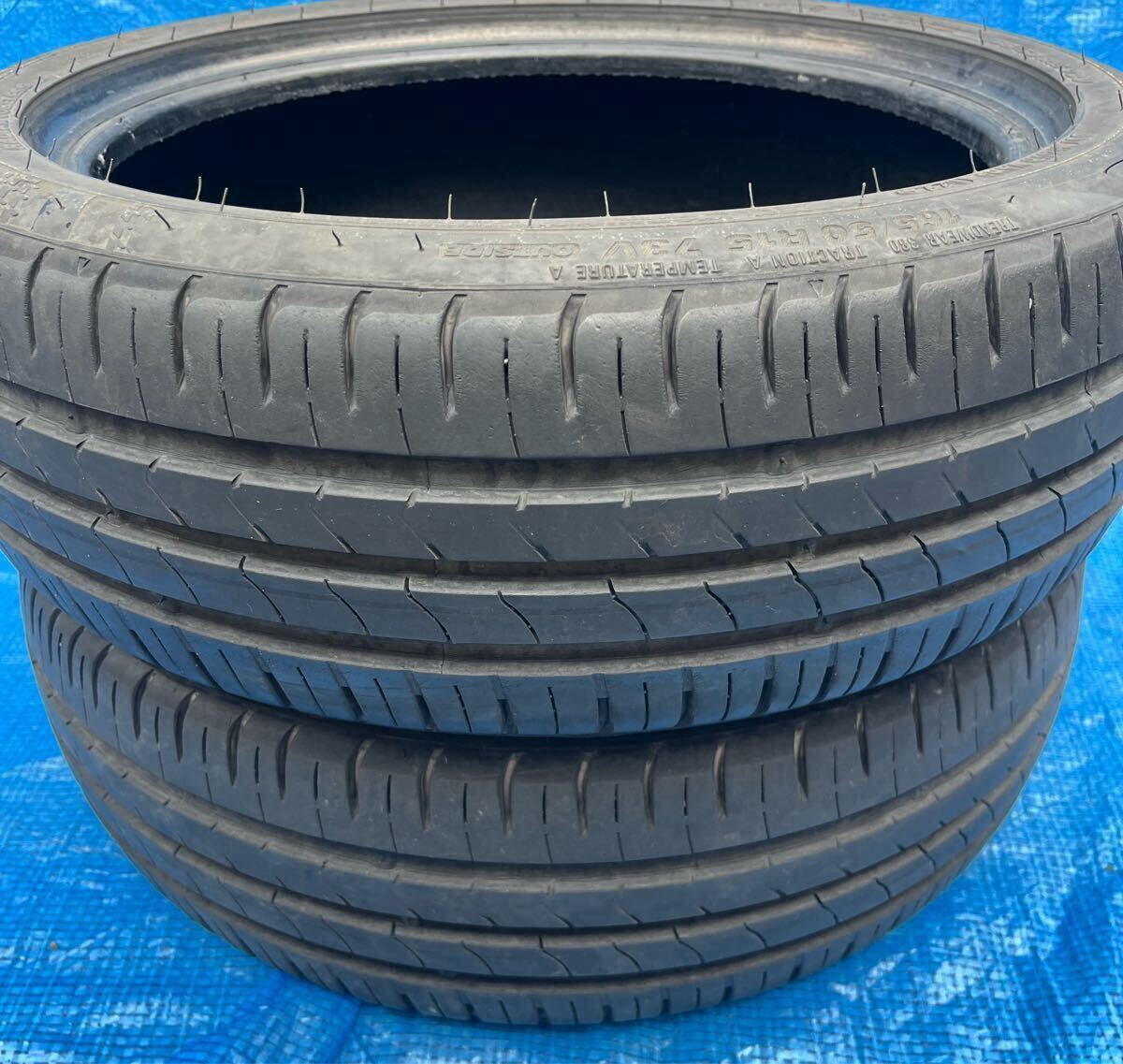 新品】クムホ エクスタ KUMHO ECSTA SPT KU31 165/40R16 引っ張りの