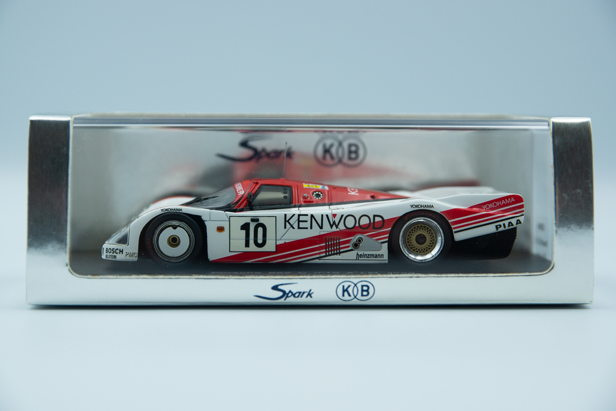 1/43 少し難あり ルマン spark Porsche 962 CK6 #10 1988 Le Mans 24h