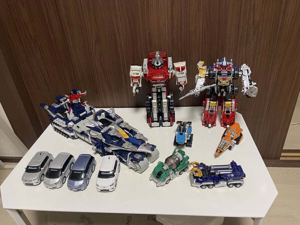 ジャンク】BANDAI 轟轟戦隊ボウケンジャー＜合体 ダイボウケンDXまとめ