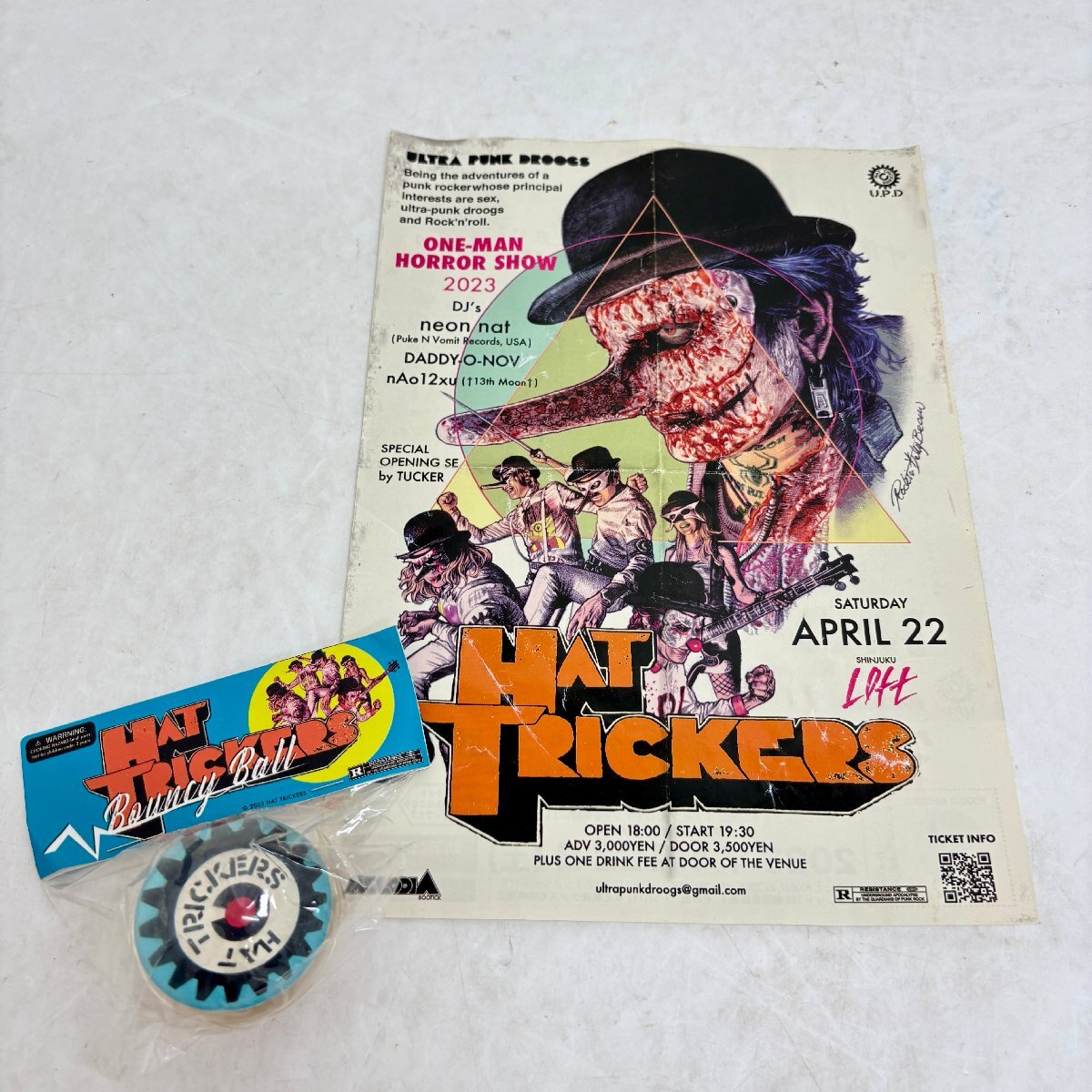 HAT TRICKERS ハット トリッカーズ ポスター パンク punkの落札情報