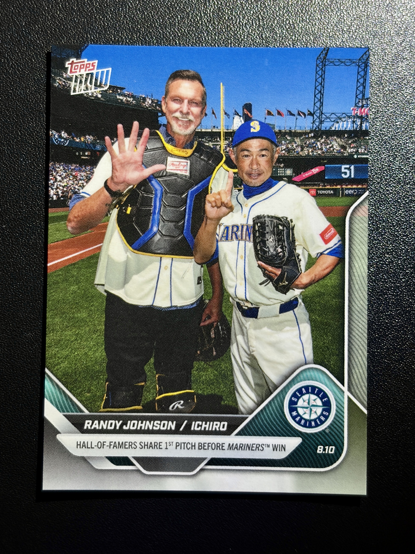 新品】ランディ・ジョンソン 直筆サインフォト/写真 MLB マリナーズ