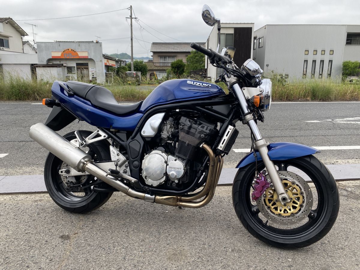 GSF1200 GV75A より 純正 書付 メイン フレーム シートレールASSY 車検