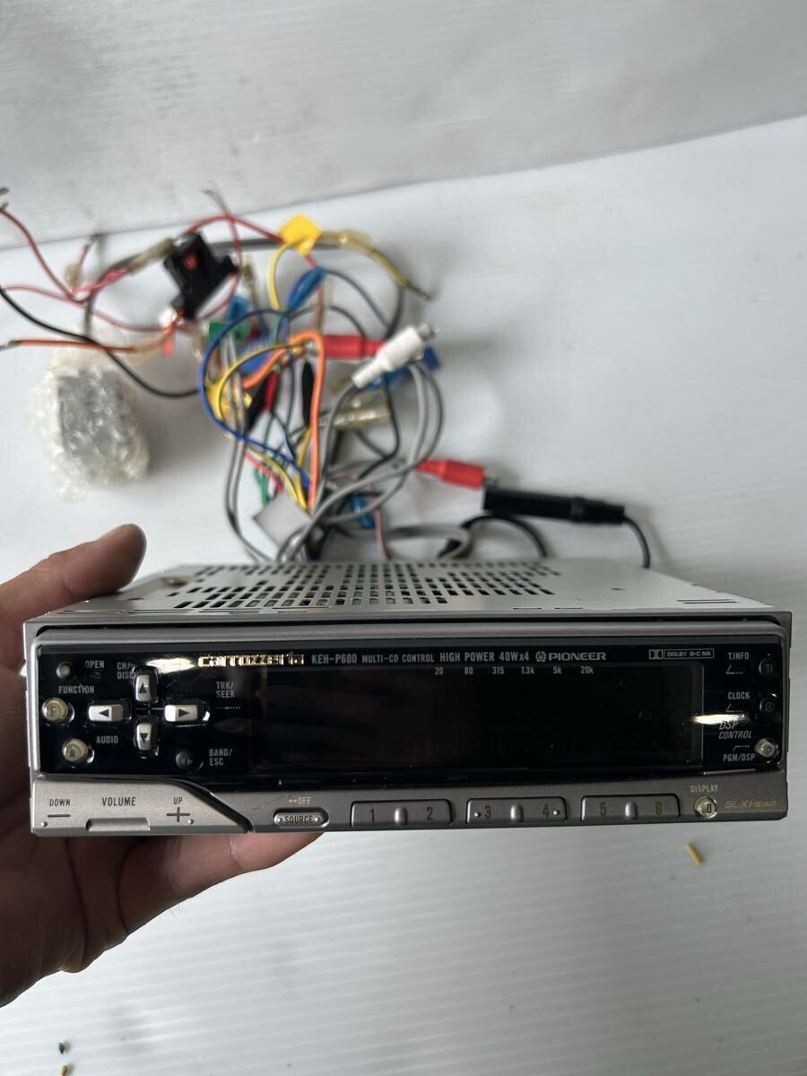 中古】カロッツェリア KEH-P88 CDS-P77 再生動作 カセットデッキ