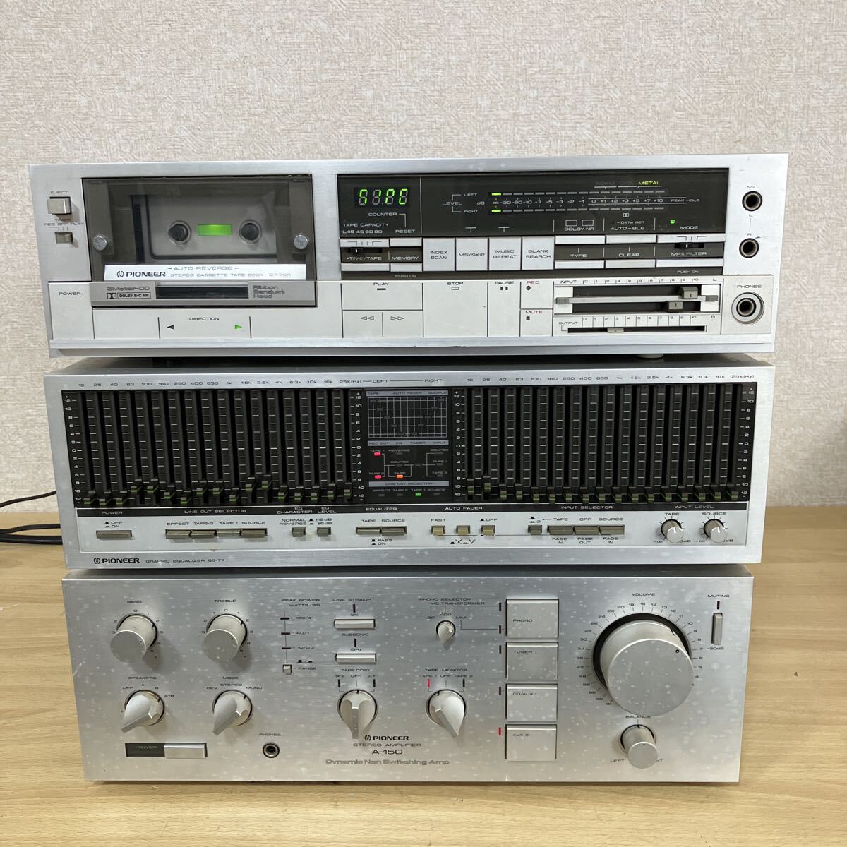 PIONEER パイオニア システムコンポ ミニコンポ 中古 動作未確認 A