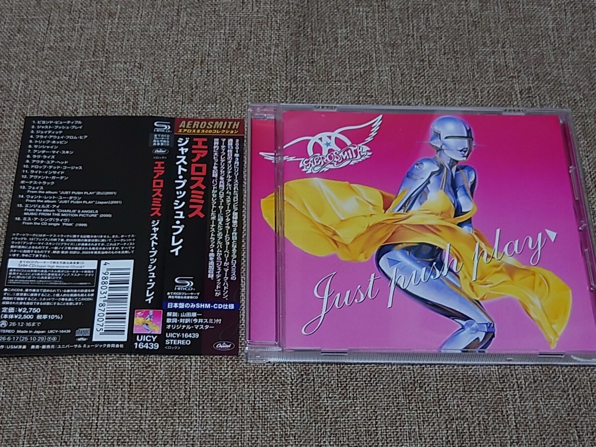 2CD】美盤 国内盤 来日記念 生産限定 エアロスミス AEROSMITH