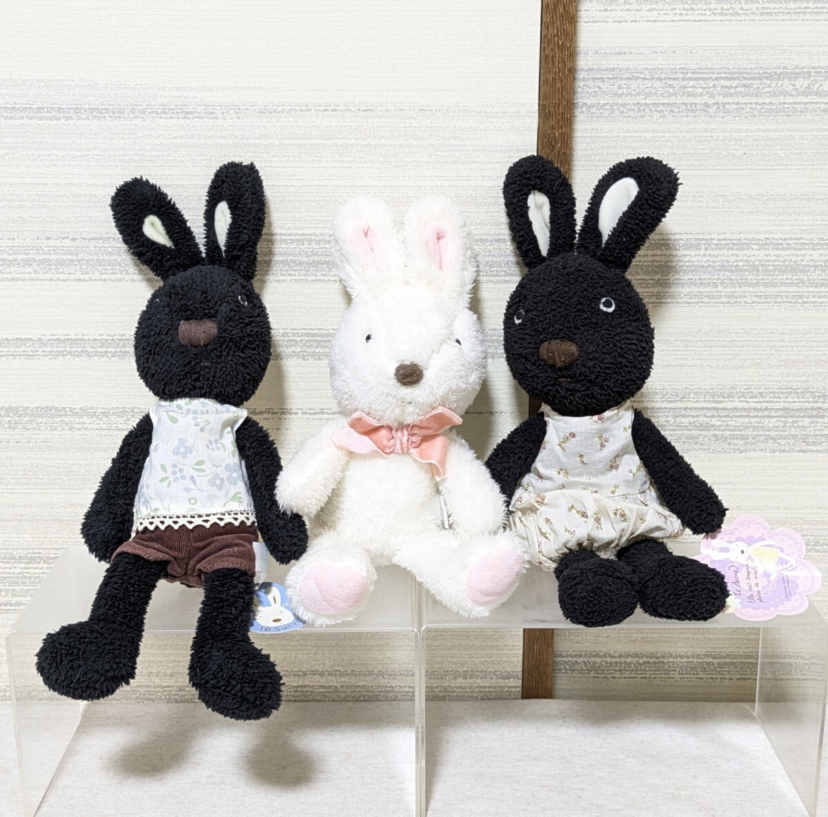新品】【未使用品！2点セット！】☆le Sucre/ルシュクル☆うさぎ