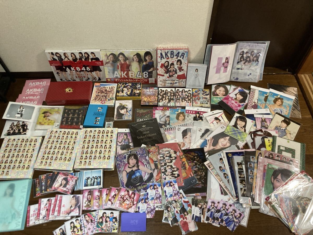アイドル AKB48 CD 生写真 300枚 クリアファイル グッズセット
