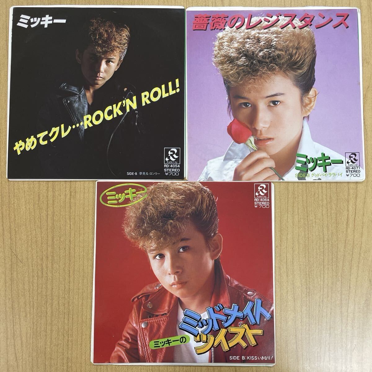 【超希少】ミッキー岡野 LP・EP2枚・カード4枚 まとめ 1980年当時物 新品】◇【ミッキー岡野】ポスター/TX－200 / 昭和年代物新品の落札