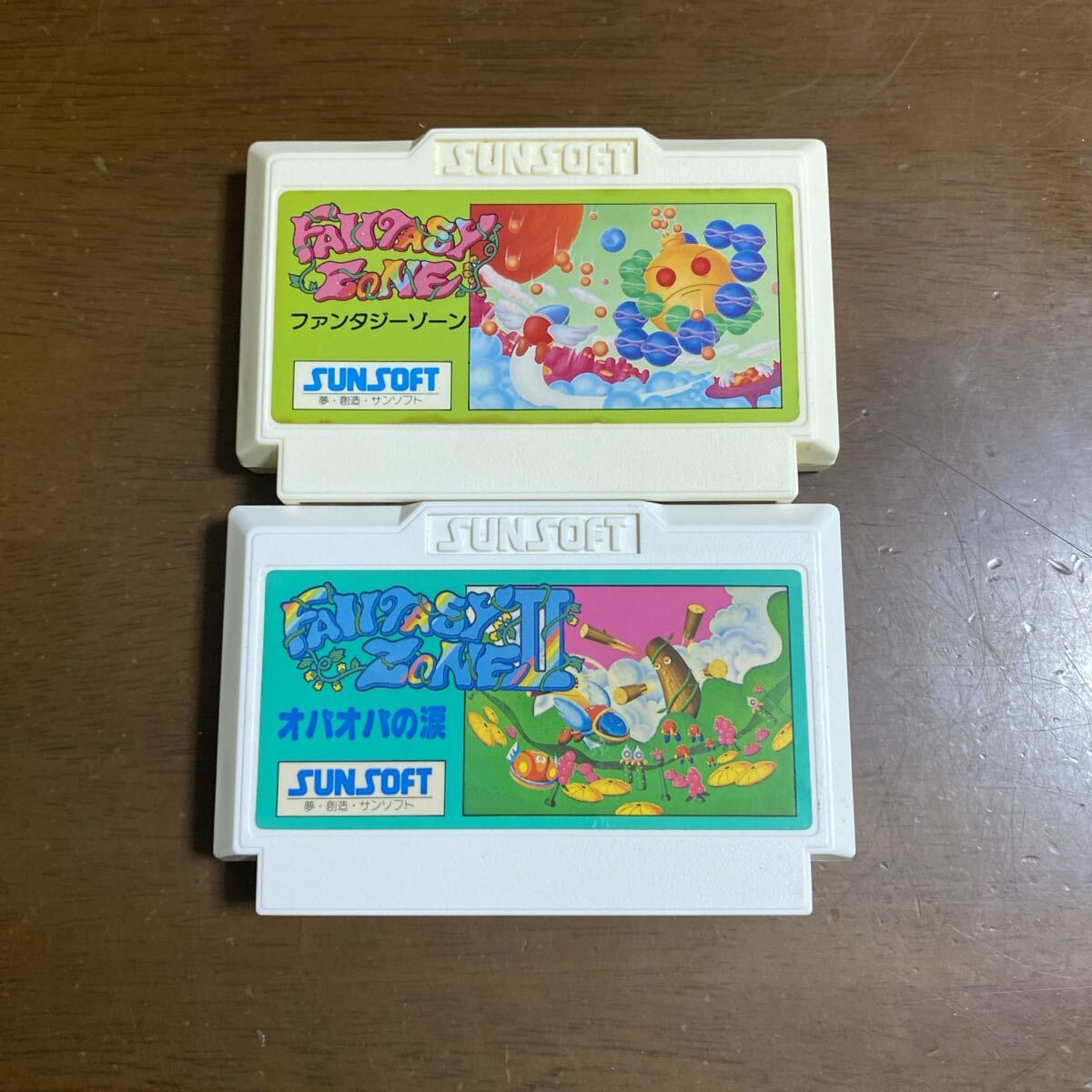 中古】MSX2 ROMカセット ファンタジーゾーン2 オパオパの涙 箱 説明書