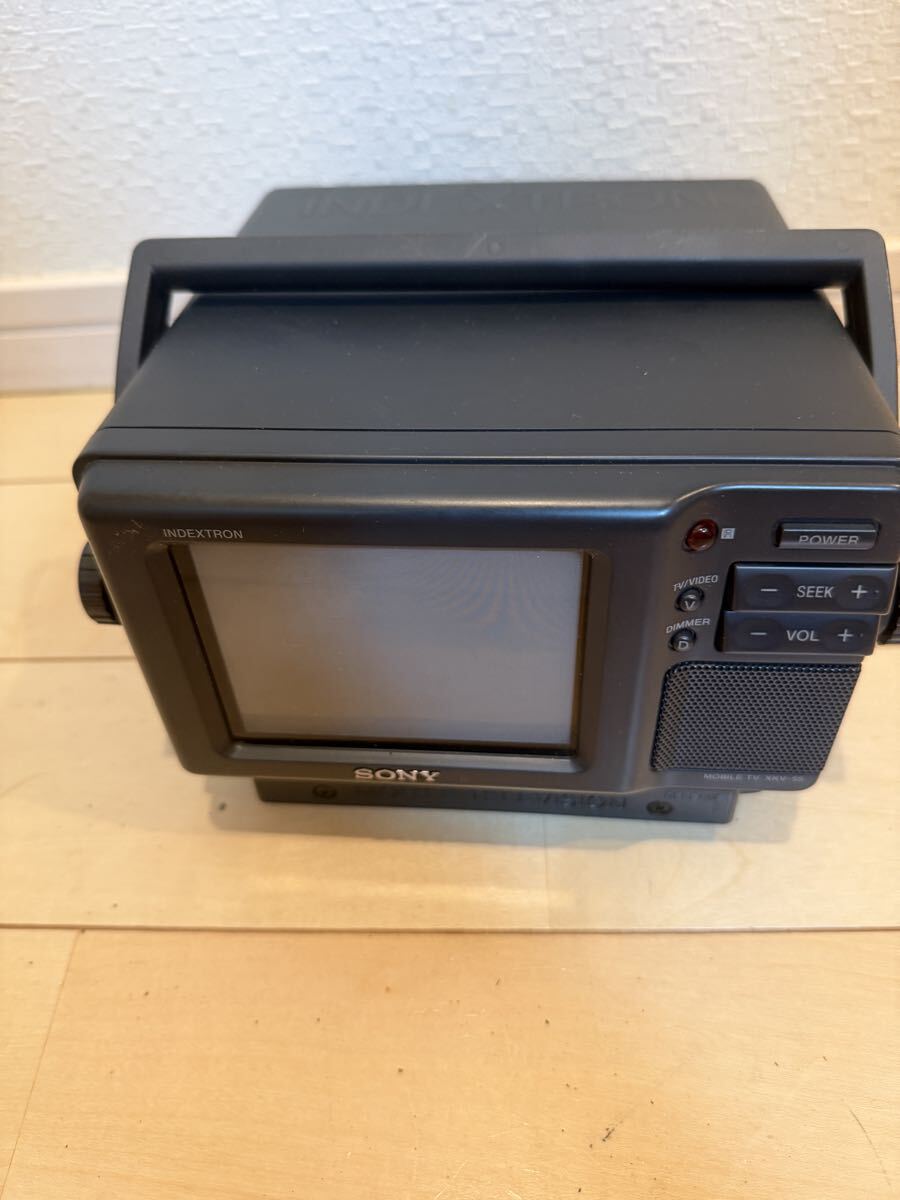 SONY ソニー 88年製 小型 カラーテレビ 4インチ KV-4SV1 インデックス
