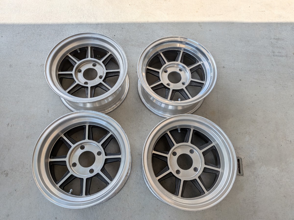 ハヤシレーシング 14インチ 114．3 6J×2 7J×2 4本の落札情報詳細