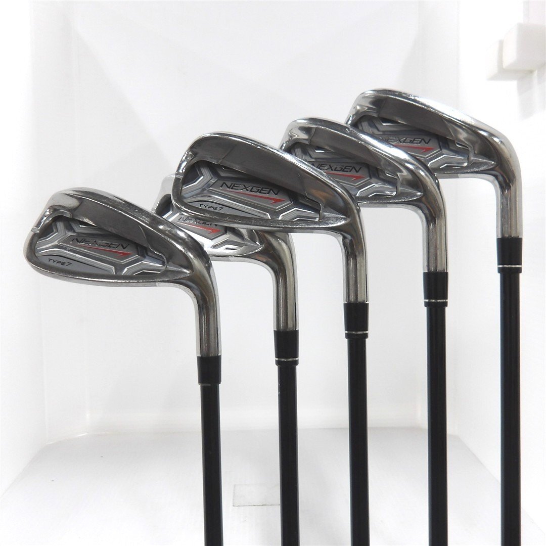 新品】キャディバッグ NEX 新品未使用 9インチ 黒 シルバー ネームタグ