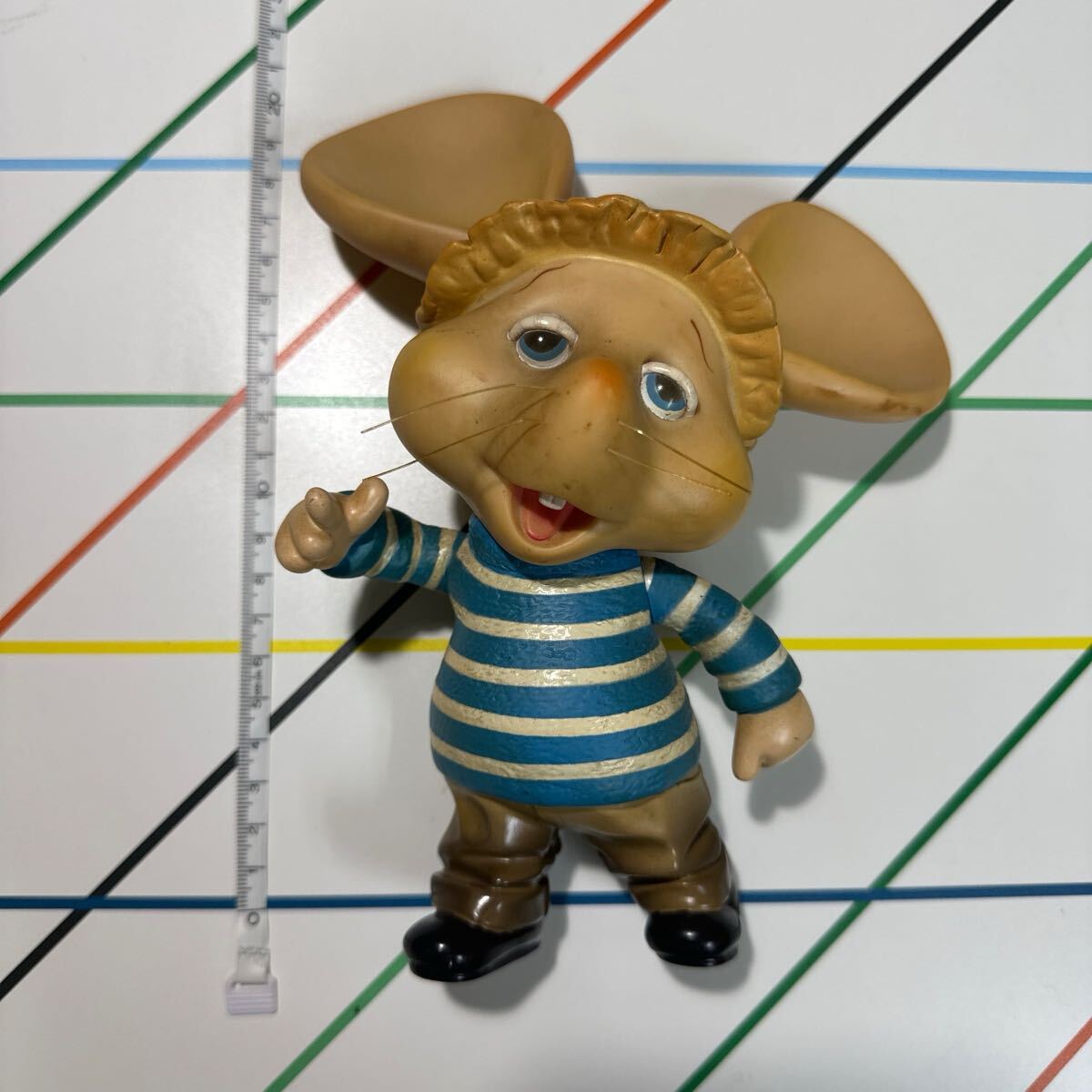 ○トッポジージョ○Topo Gigio○フィギュア○昭和レトロ○ネズミ