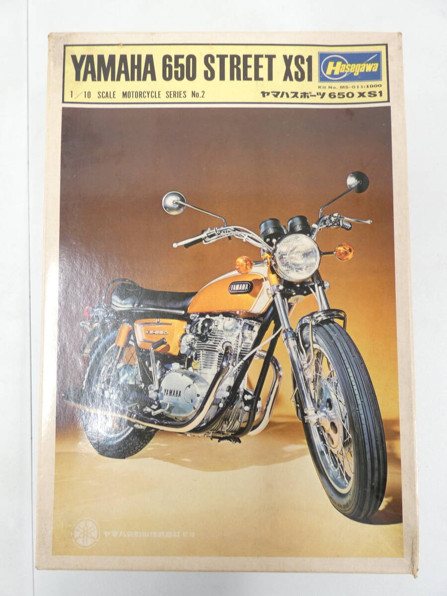 ☆Hasegawa ハセガワ 1/10 YAMAHA ヤマハ XS 650 ストリート XS1 完成
