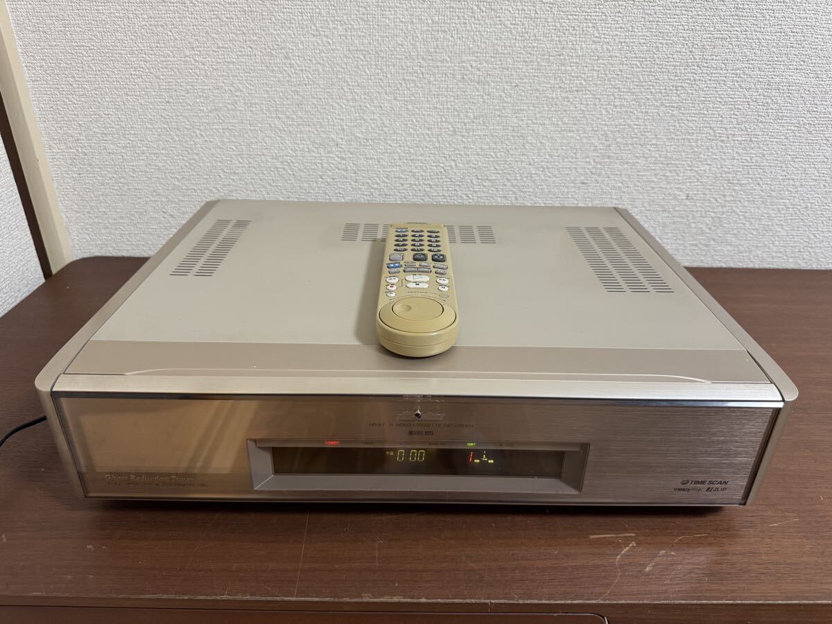 希少】 ビクター Victor HR -3600 初期型VHSビデオデッキ 昭和レトロの