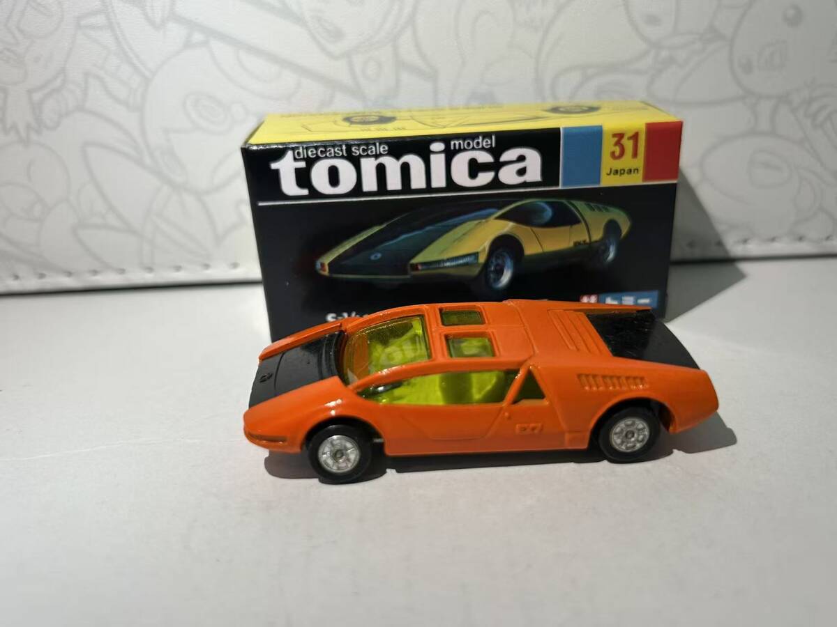 中古】トミカ31 トヨタEX7（蛍光オレンジ、1E）美品 当時物の落札情報