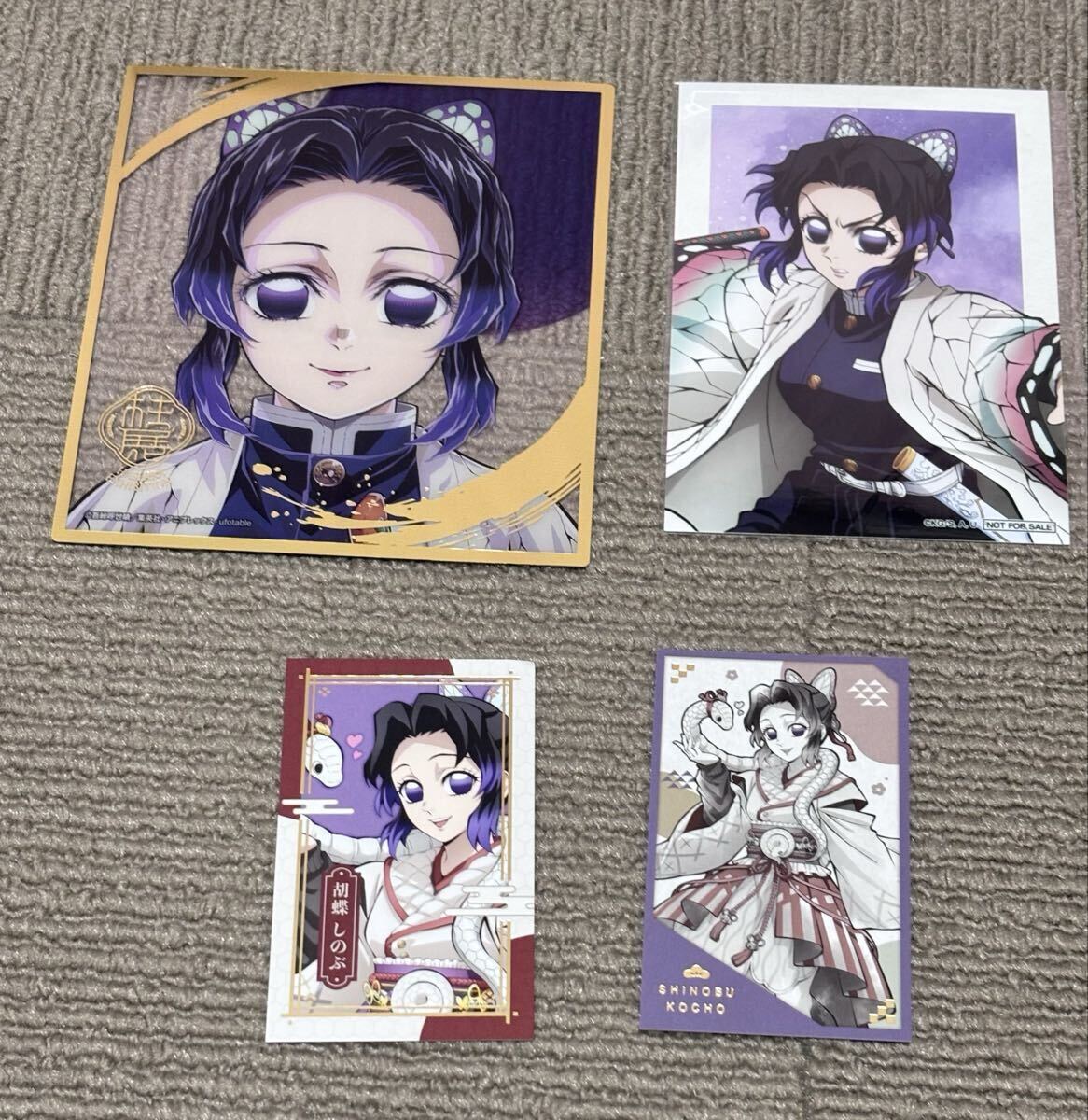 新品】『胡蝶三姉妹の夕べ』描き下ろしイラスト缶バッジセット○缶