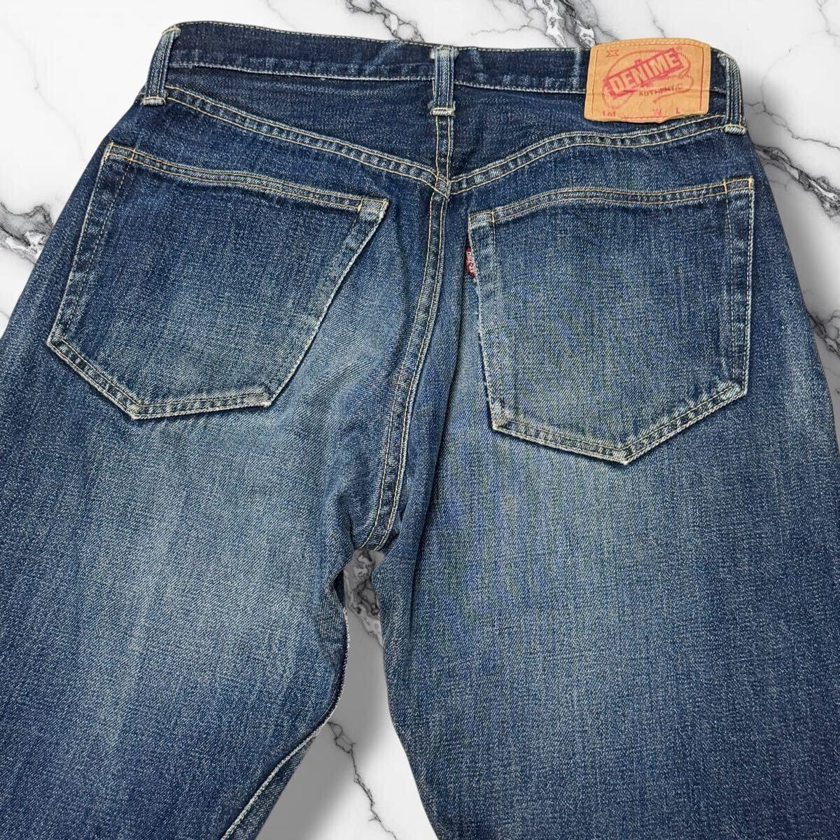 新品】定価2.4万 新品 旧DENIMEドゥニームXXモデルW30(W76 