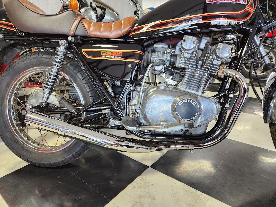 中古】 GS400 AGサイクロン マービングタイプ/ショート管/集合管/70