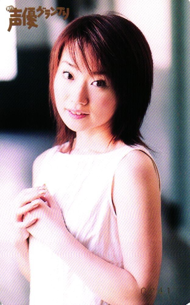 未使用】TA☆1円～ テレカ 月刊 声優グランプリ 2001 石田彰 50度数 2
