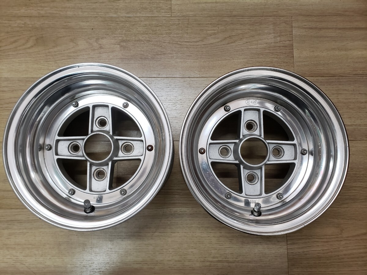 中古】BBS風レアホイール！クレタク、スパタク.当時物3スポークアルミ