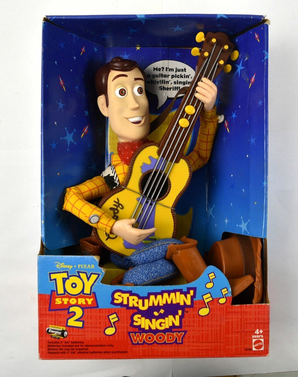ギターを弾いて歌う ウッディ 人形 トイストーリー2 Strummin' Singing