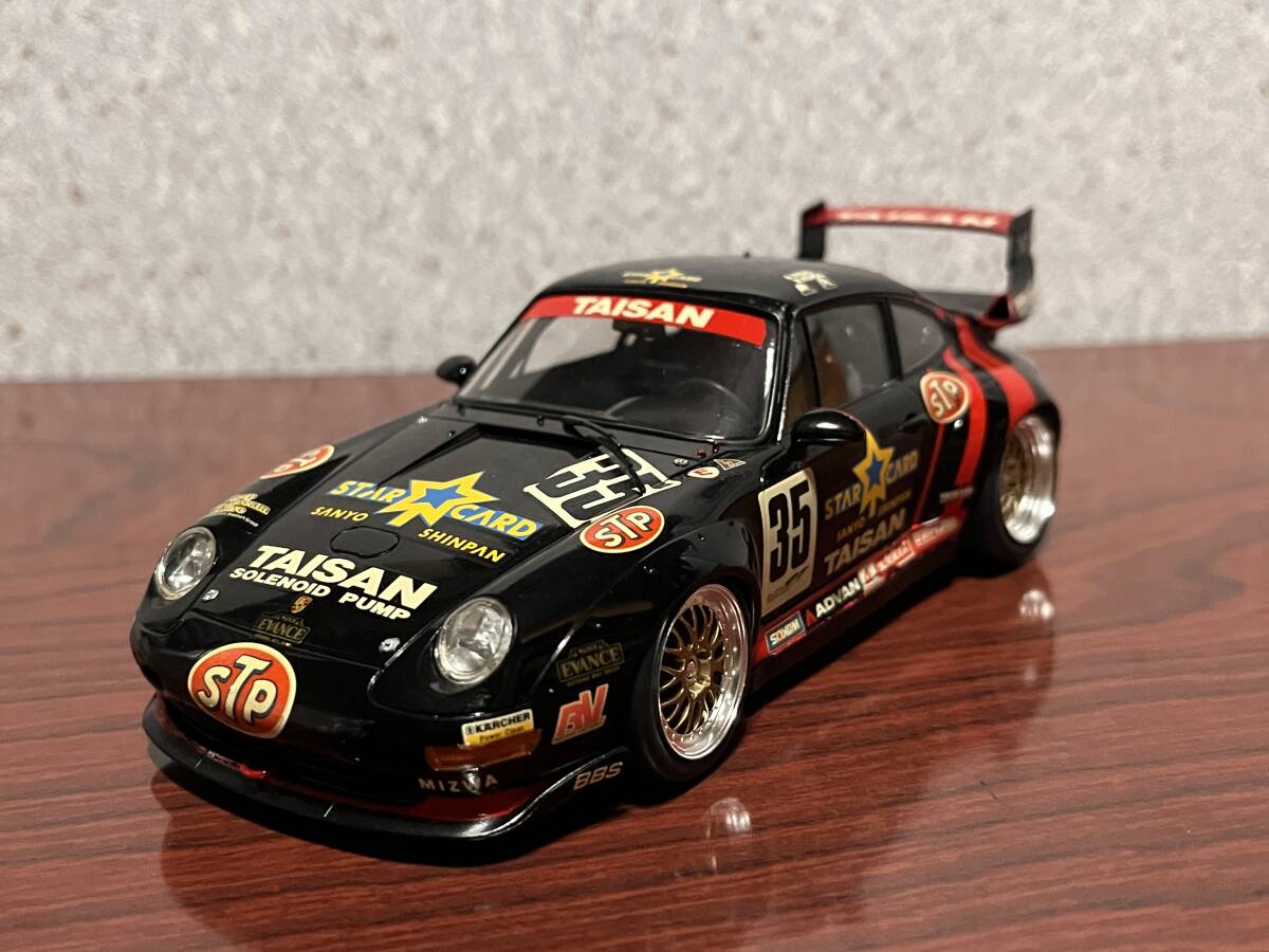 エブロ 1/43 TAISAN STAR CARD PORSCHE 962 GT 1994 JGTC タイサン