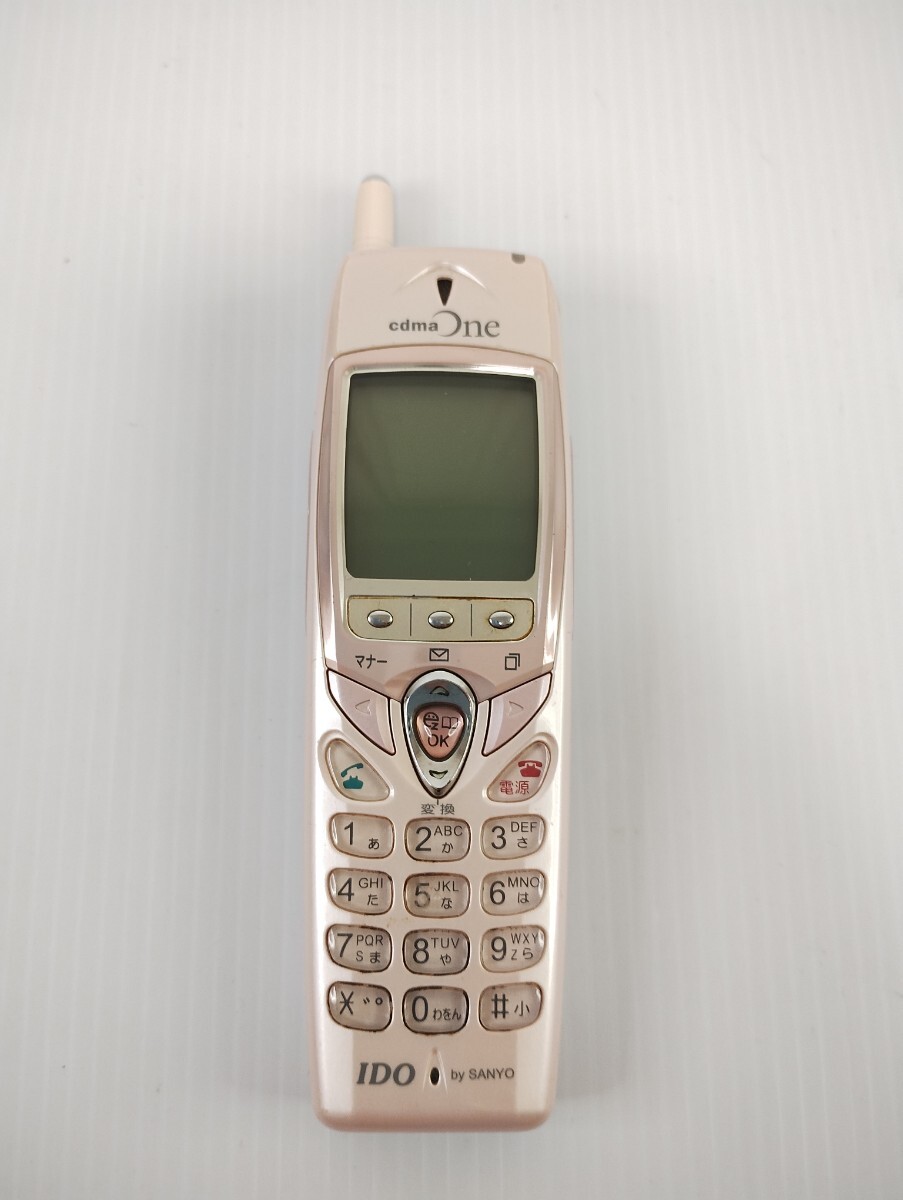 中古】◇ 廃盤 レトロ 携帯電話 モック IDO 東芝 CDMAONE C301T