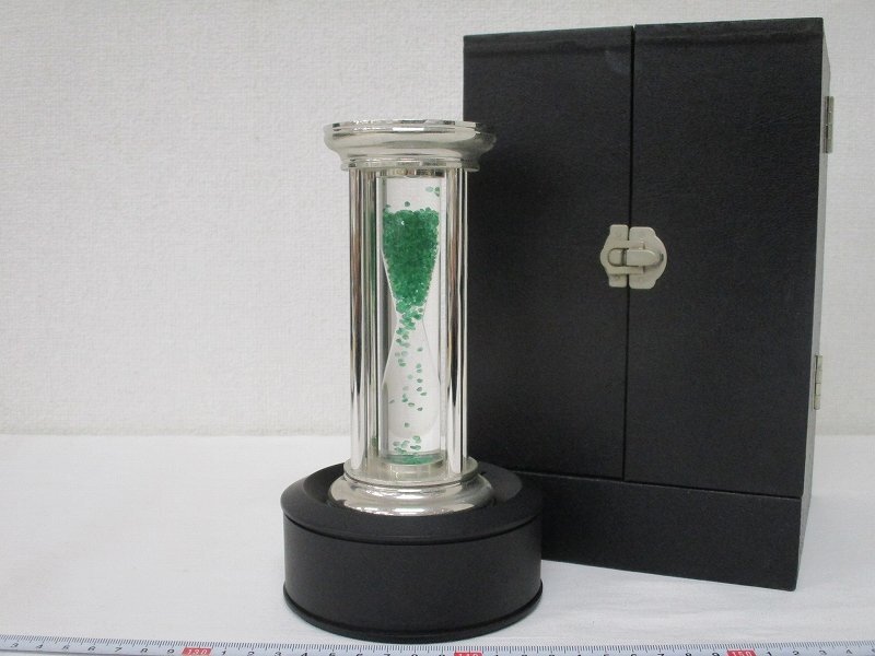 ロイヤル アワーグラス Royal Hourglass 砂時計 エメラルド 東京貴宝