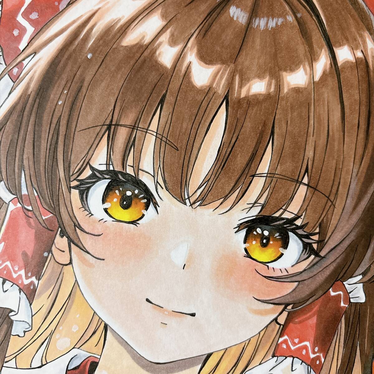 新品】ZUN先生 東方Project 霧雨魔理沙 直筆イラストサイン色紙の落札