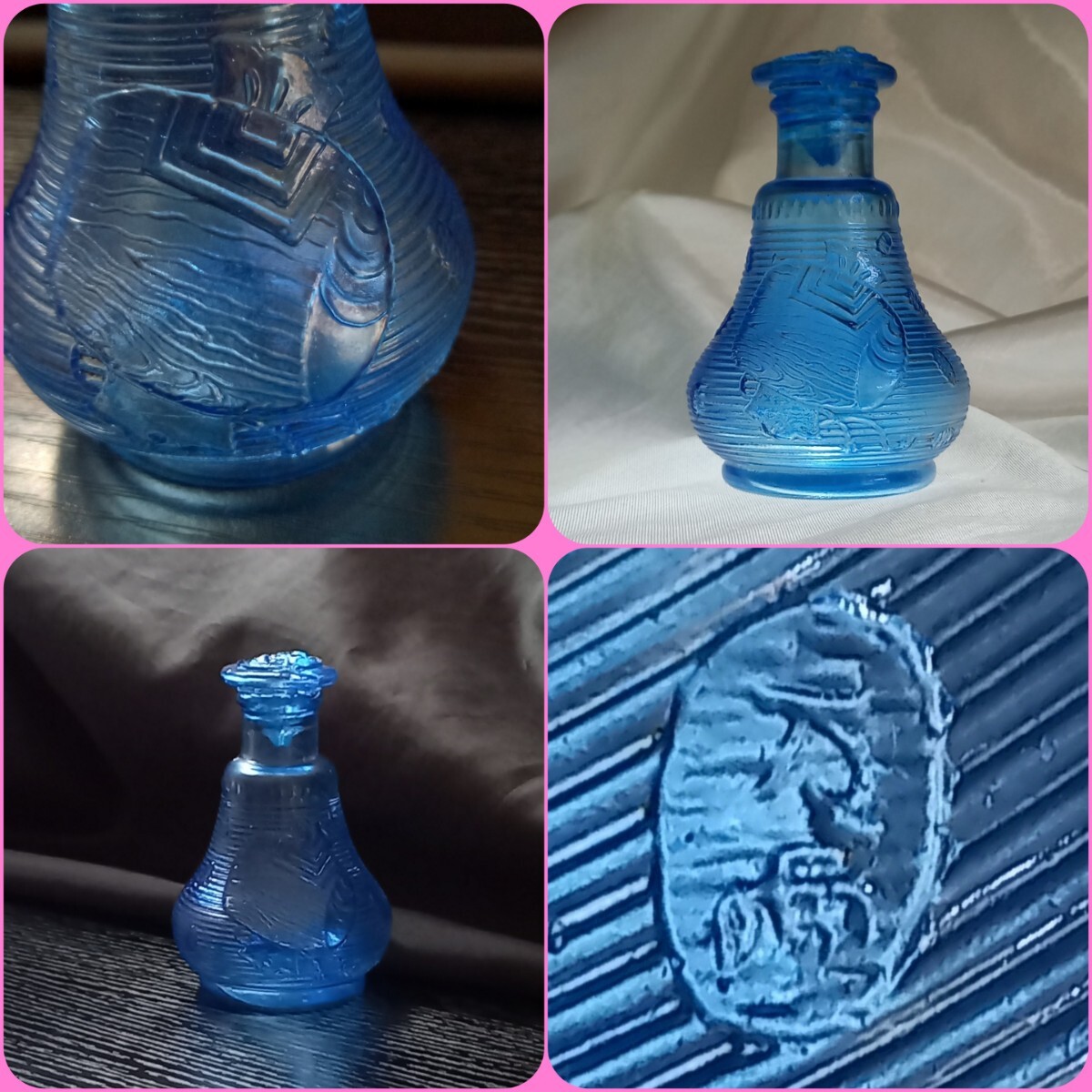 秀逸厳選美術品】慶應◇大正～昭和初期【精工舎】製 ウランガラス宮型