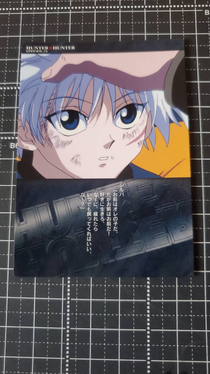送料無料 HUNTER×HUNTER カード ハンターハンター クロロ ルシルフル