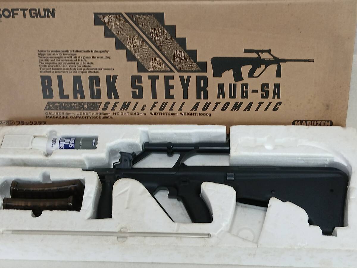 MARUZEN エアガン STEYR AUG/SA◇ステアー AUG/A1 マガジン◇ASGK 刻印