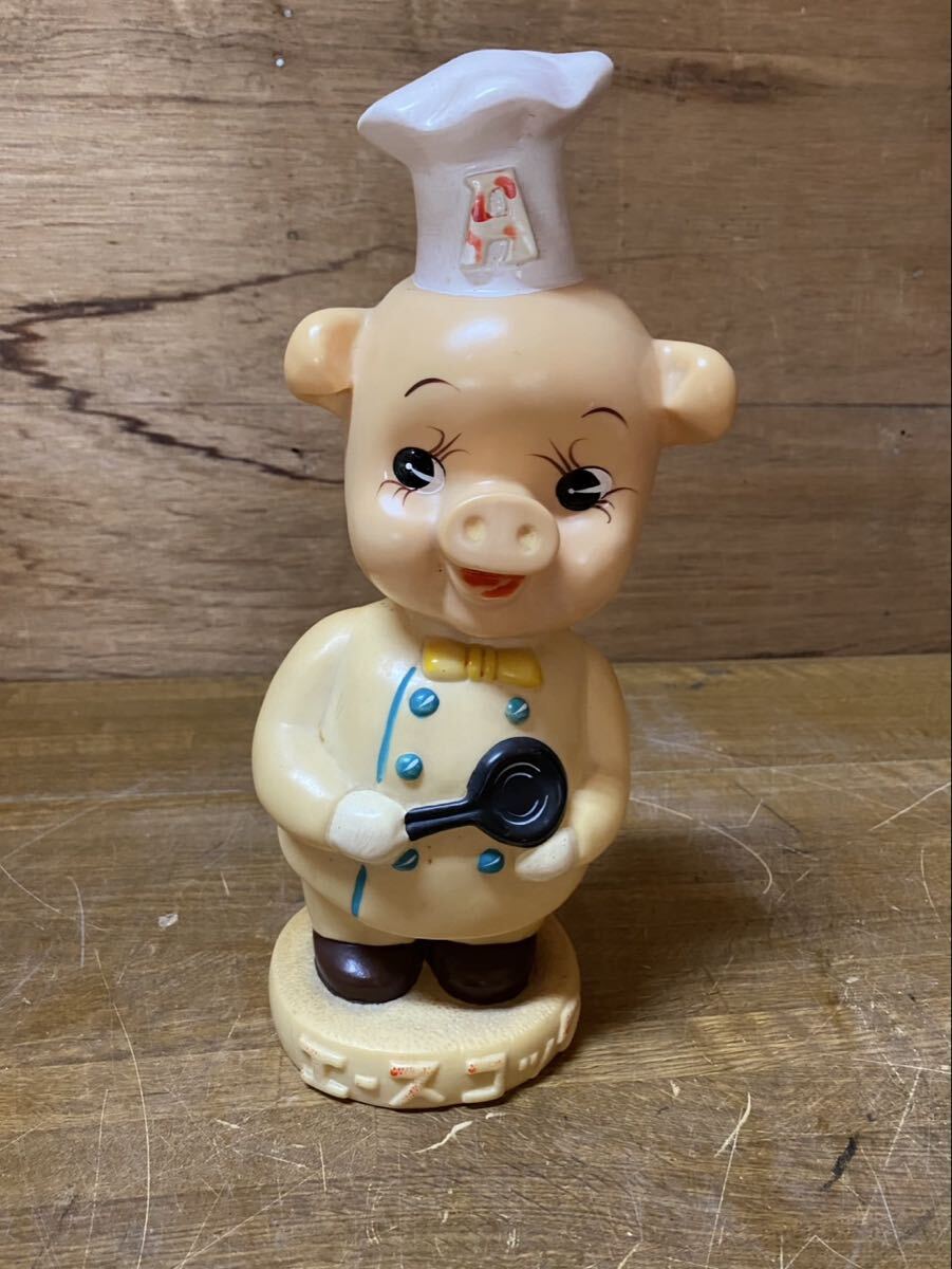 新品】激レア祭り 限定100体 希少！エースコック こぶた 首振り人形 子