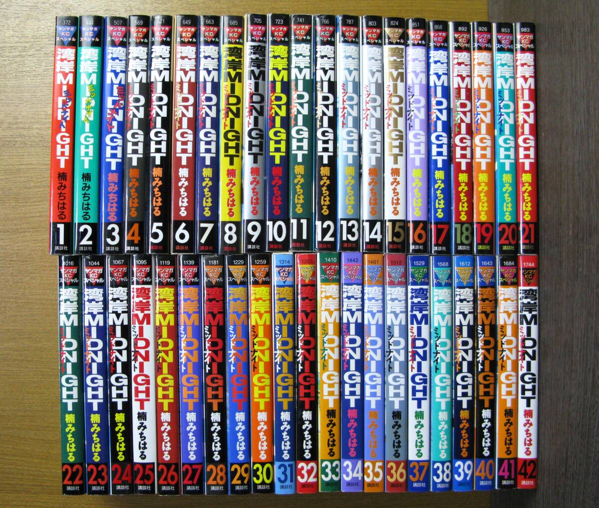 中古】コミック 湾岸ミッドナイト 41巻・42巻(最終巻) 2冊セット 湾岸