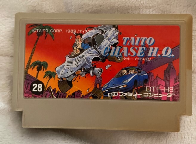 FM TOWNS CD-ROM タイトー チェイスH.Q. TAITO CHASE H.Q. ビング VING