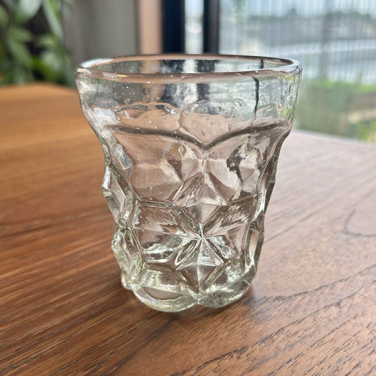 時代 ガラス 魚捕り瓶 筌 アンティーク もんどり びんどう 瓶胴 吹き