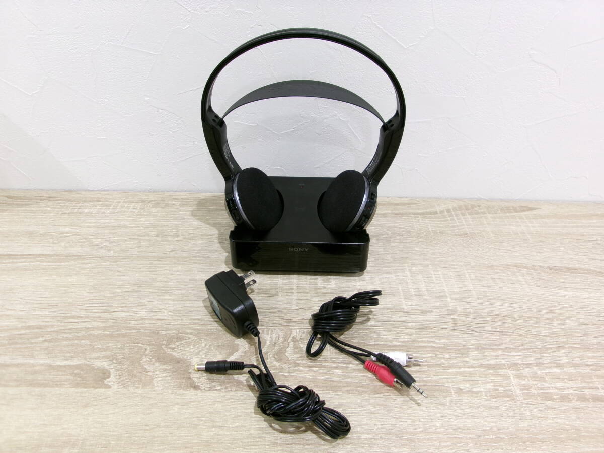 中古】SONY MDR-IF5K コードレスステレオヘッドホンシステムの落札情報