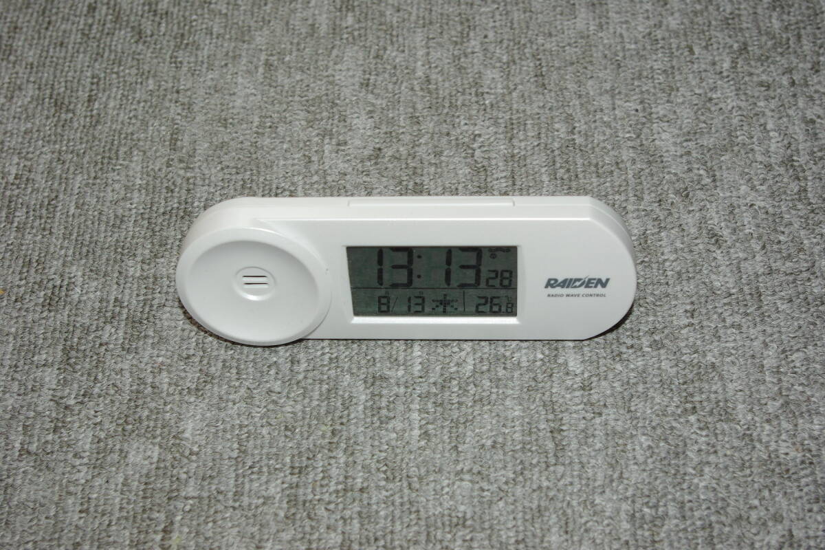 送料無料！SEIKO CLOCK(セイコークロック) RAIDEN(ライデン)大音量