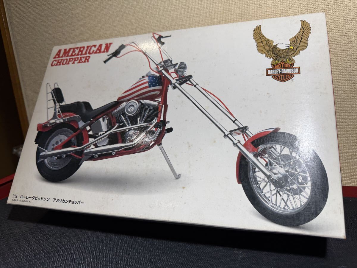 中古】イマイ 1/12【ハーレーダビッドソン アメリカンチョッパー