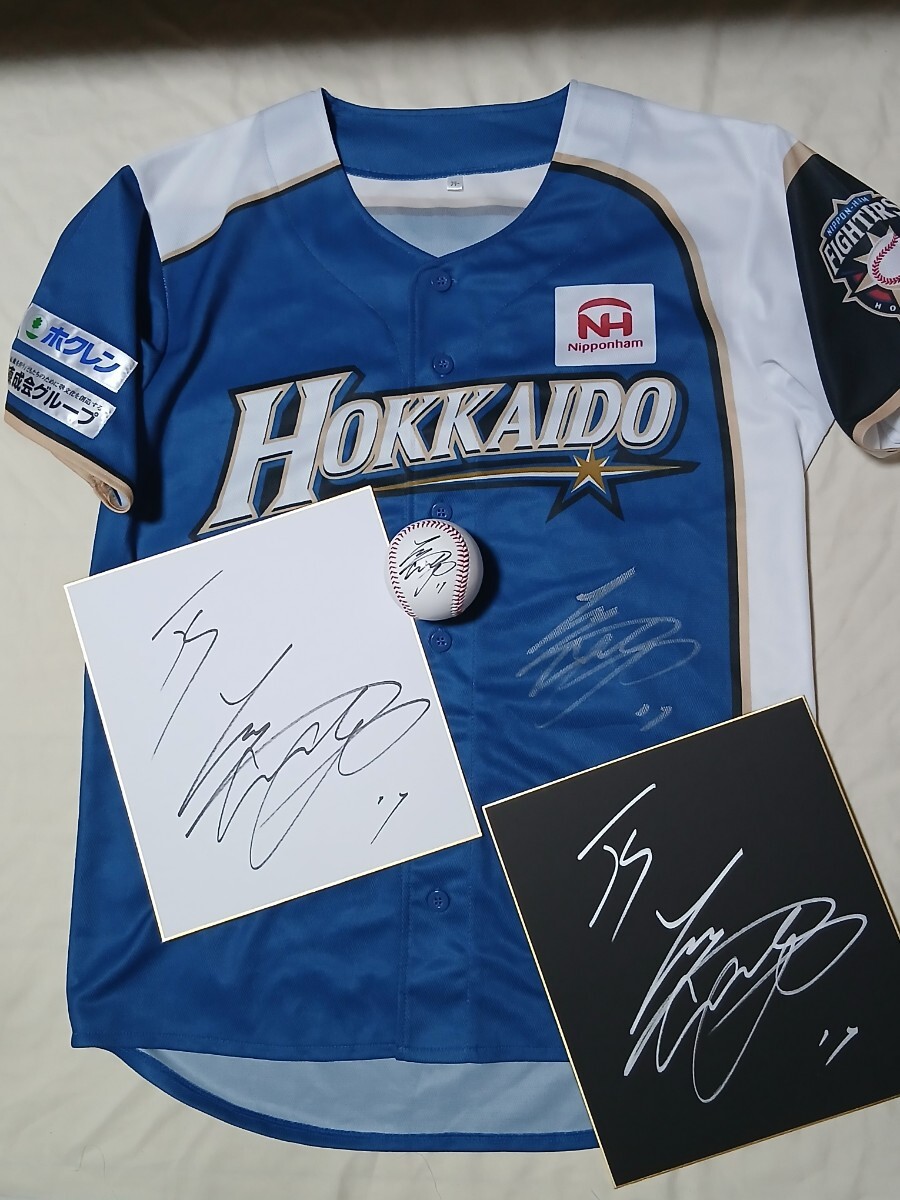新品】BBM証明書付き 大谷翔平 日本ハムファイターズ 直筆サイン入り