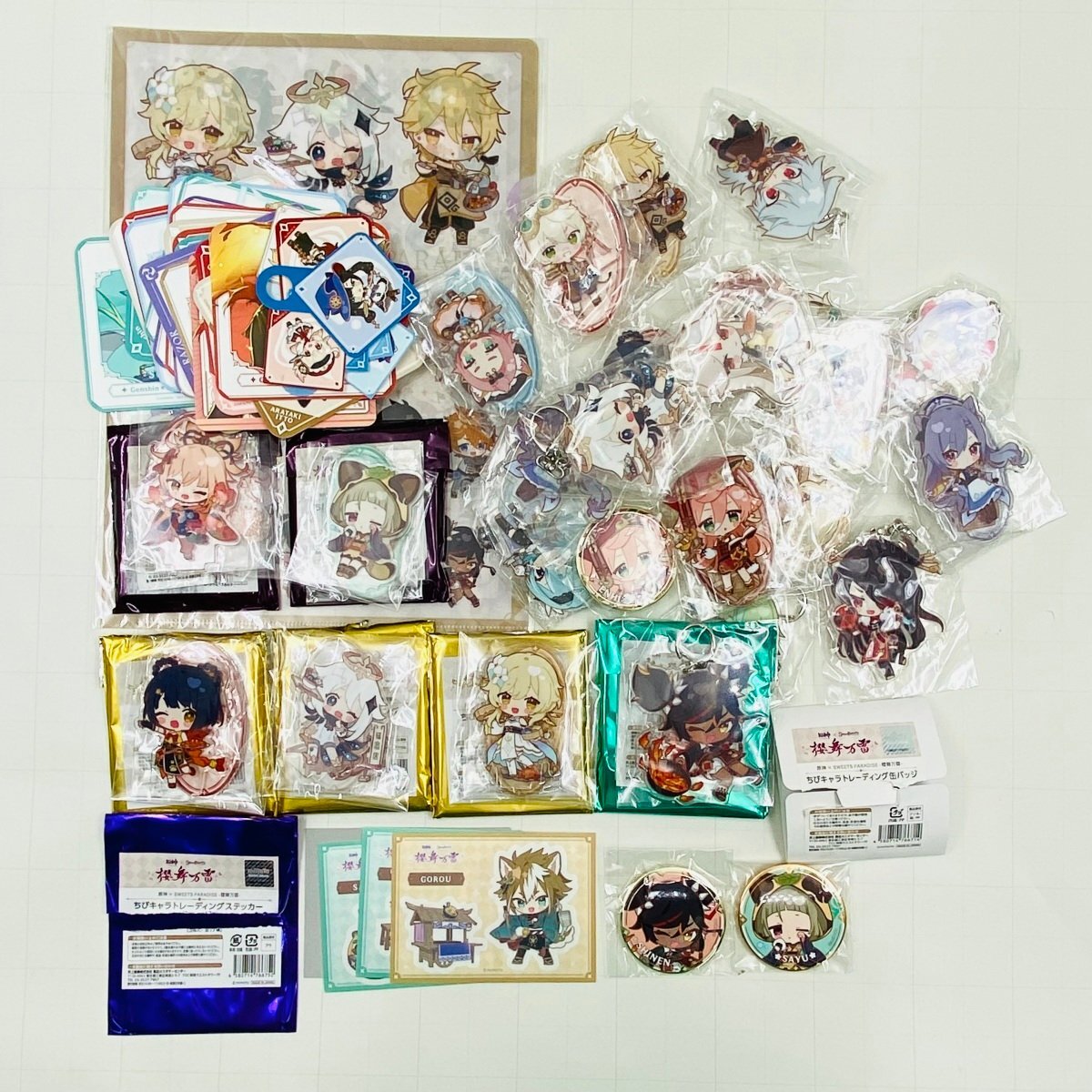 未使用】原神 SWEETS PARADISE 稲妻 アクリルスタンド 神里綾華 新品