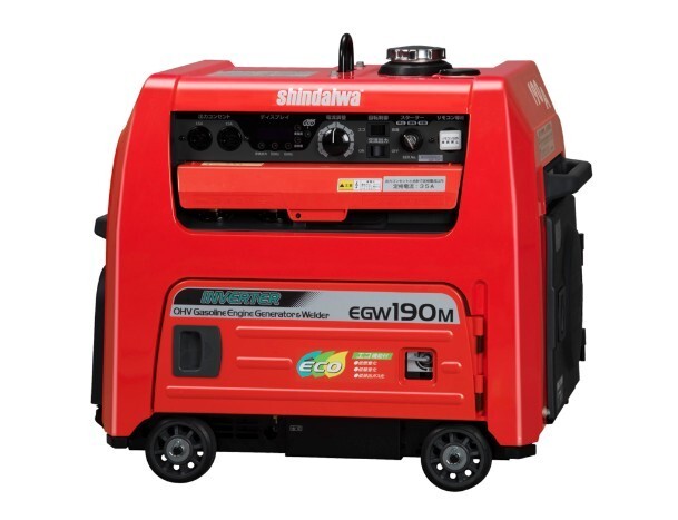 中古】新ダイワ EGW145M 溶接機＆発電機 防音型 ガソリンの落札情報