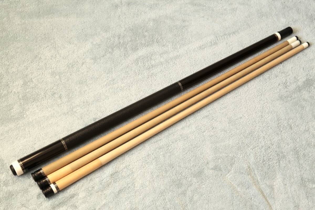 超美品】コグノセンティ COGNOSCENTI ビリヤード カスタム キュー 黒檀