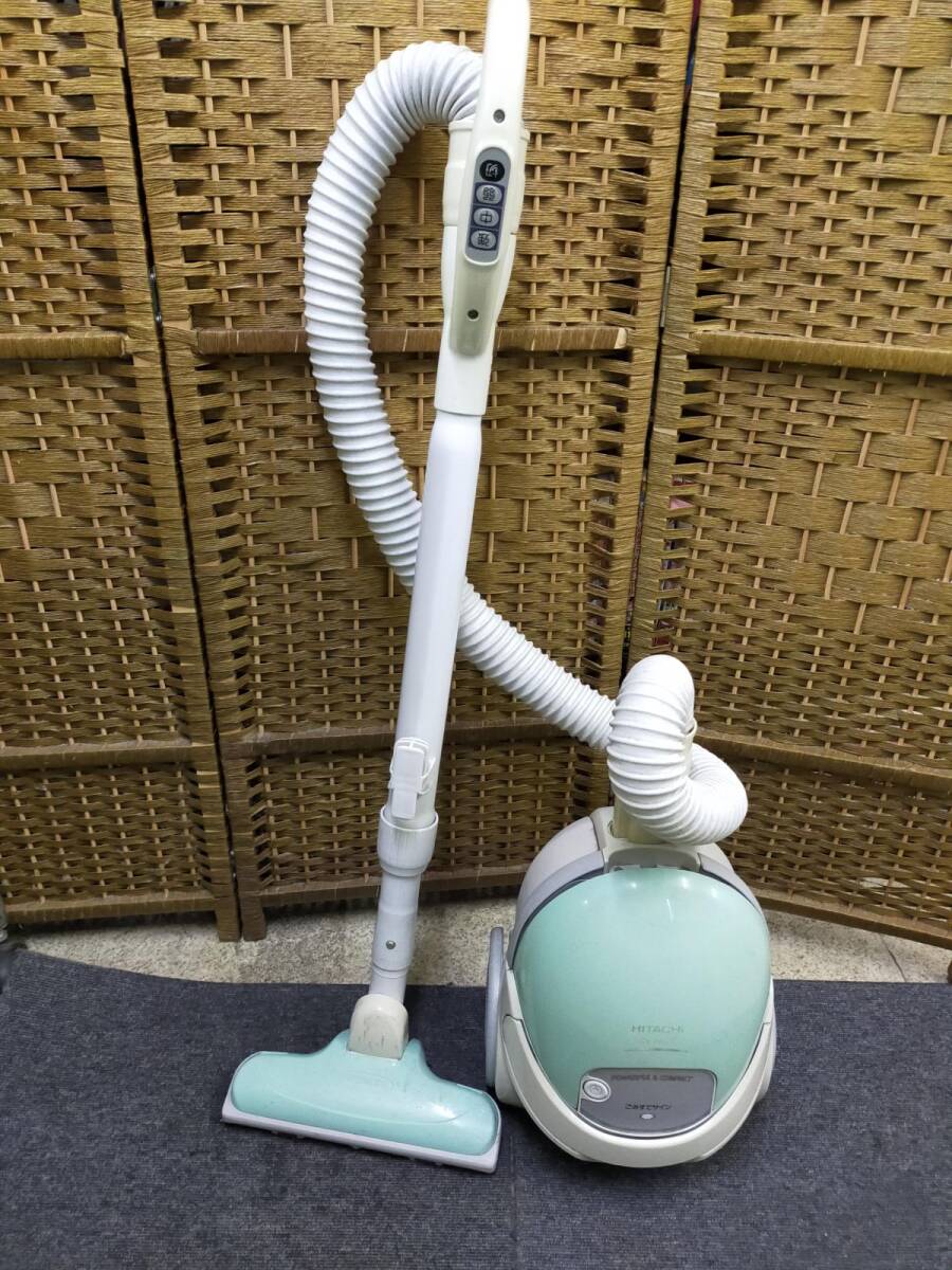 中古】HITACHI 日立 サイクロンクリーナー 掃除機 CV-SG8 (A) クリア