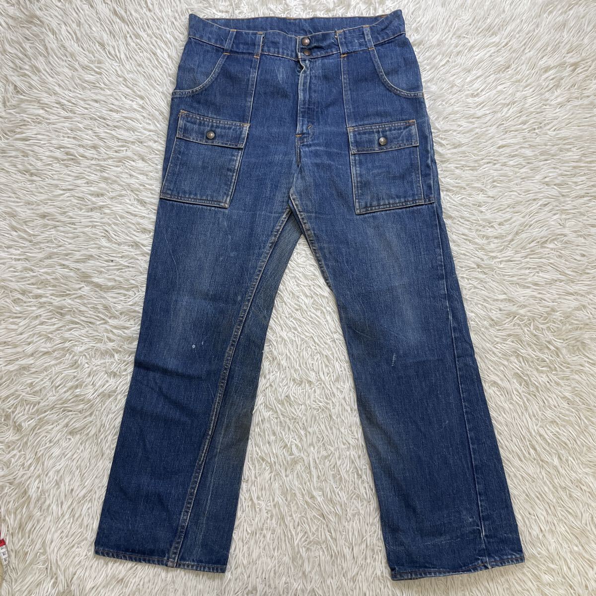 即決☆日本製 リーバイス599☆W30 廃版 スーパーローライズ スキニー 