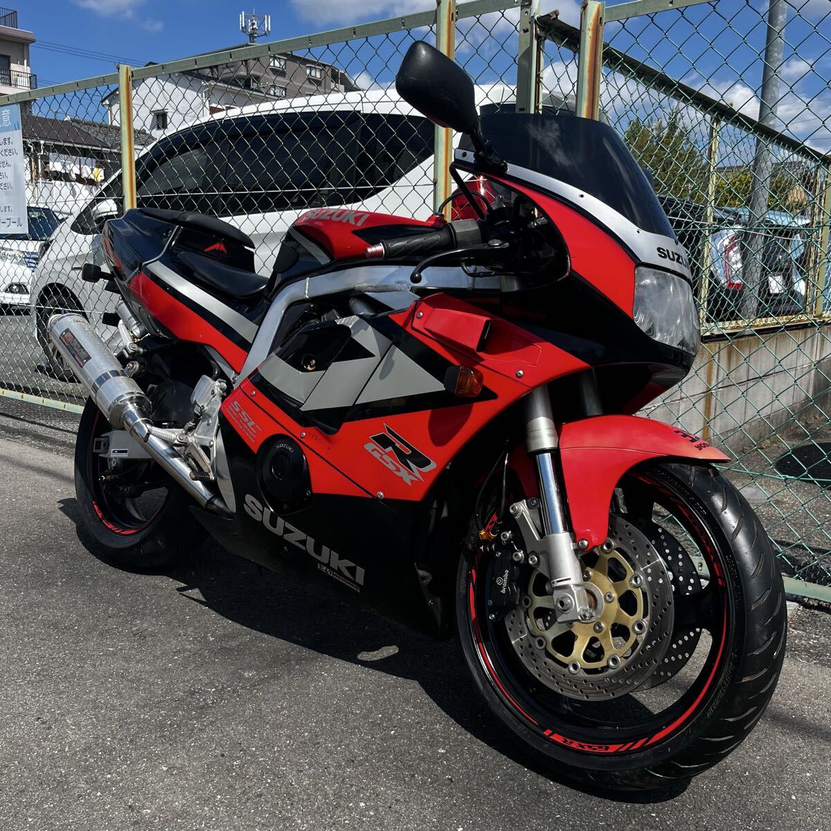 新品】サンスター 大径320ローター チタン ブレンボキャリパー 検 当時