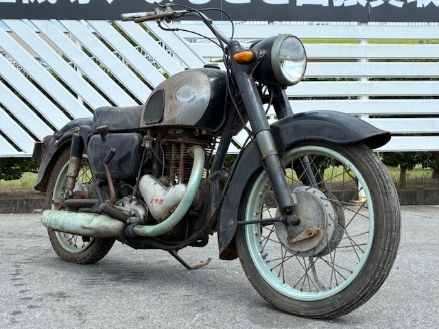 中古】Tの1E MEGURO メグロ 500Z7 バイク 模型 全長約19cmの落札情報