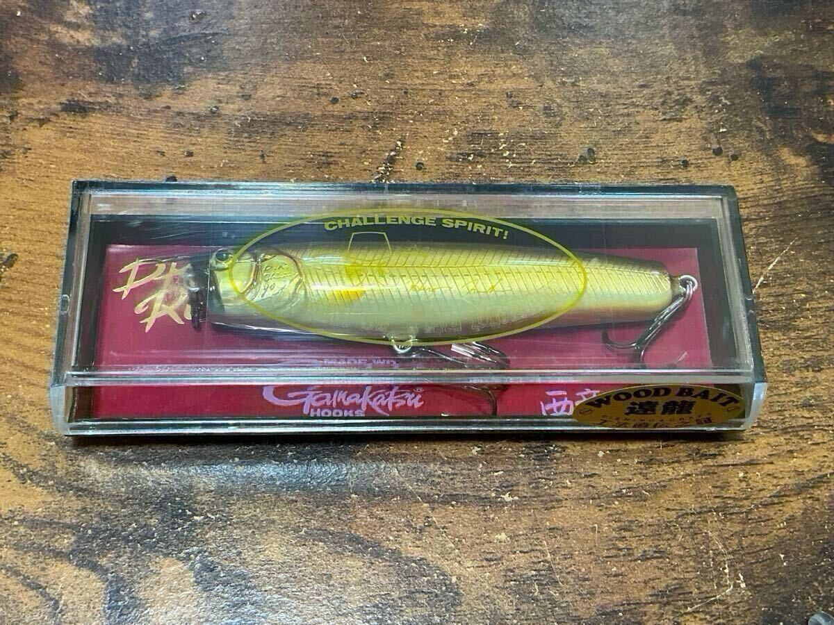 中古】ウッドベイト 11cm WBⅡ 遠藤龍美氏ハンドメイドミノー 美品