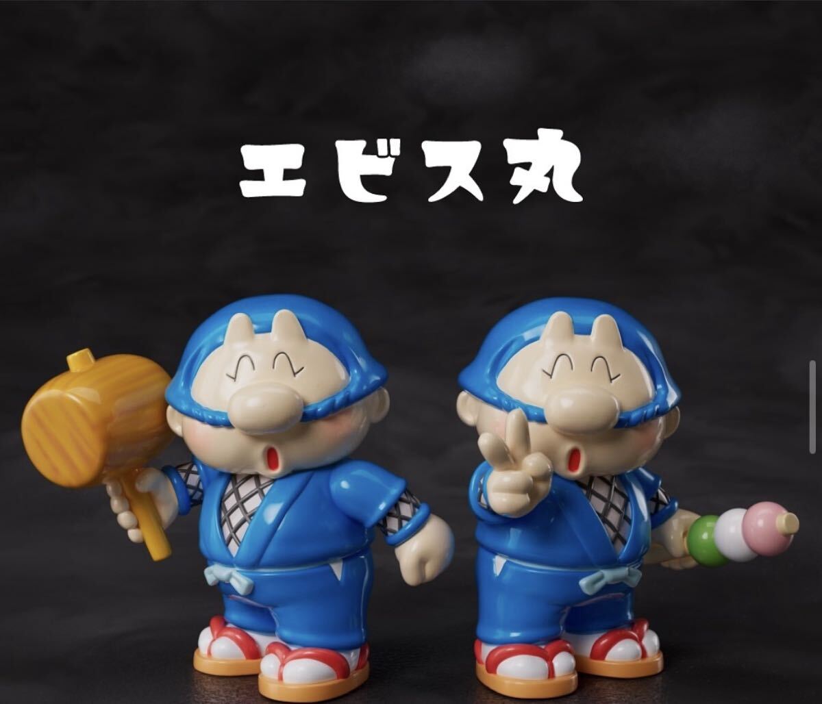 未使用】欠品なし 台座付 manezal がんばれゴエモン 3対セット